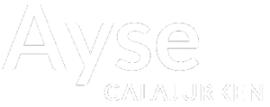 Ayse Galajurken logo wit